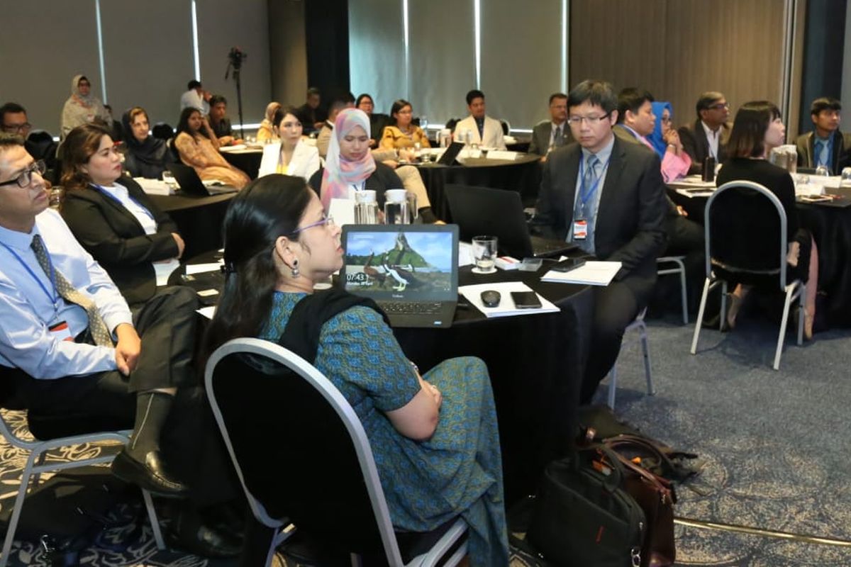 Sebanyak 25 orang delegasi dari 13 negara anggota Association Productivity Organization (APO) membahas efek teknologi pada produktivitas sektor kesehatan di Training Course on Smart Service and Technology for Health Sector di Jakarta, Senin (22/4/2019).
