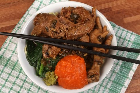 Resep Mie Ayam Ceker ala Kaki Lima