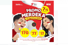 KAI Sediakan Tiket Promo Merdeka Tarif Eksekutif Rp 170.000, Ini Syarat dan Cara Belinya