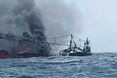Kisah 5 ABK KM Hentri Terombang-ambing 4 Hari di Laut, Kapal Terbakar dan 25 Rekannya Masih Hilang