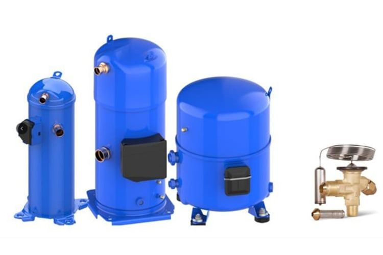 Produk kompresor AC dan pemanas asli Danfoss.
