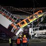 Keluarga Korban Kecelakaan Kereta Metro Meksiko Tuntut Pemerintah karena Lalai