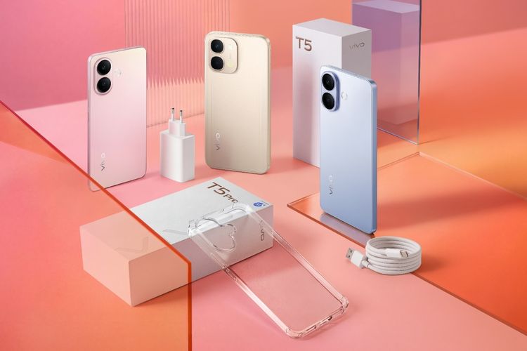 HP Vivo T5 Pro dan T5 Resmi di Indonesia, Ini Harganya