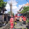 Sebuah Bengkel Motor di Denpasar Terbakar, 5 Orang Terluka