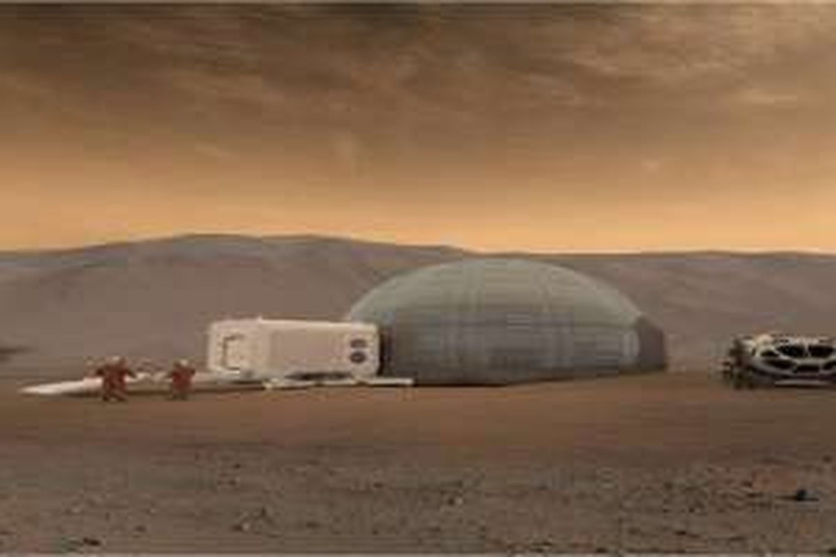 Mars Ice House