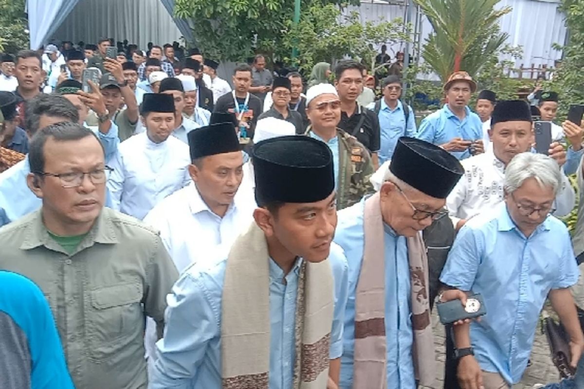 Gibran Rakabuming Raka saat bertemu seribu kiai di Banyuwangi 