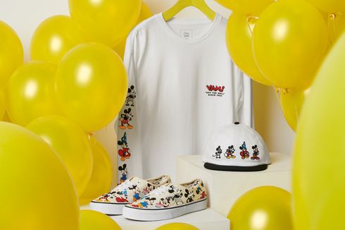 90 Tahun Mickey Mouse di Sneakers Vans 