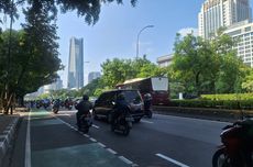 Jalan Gatot Subroto-Pancoran Mulai Ramai Kendaraan, tapi Masih Lancar