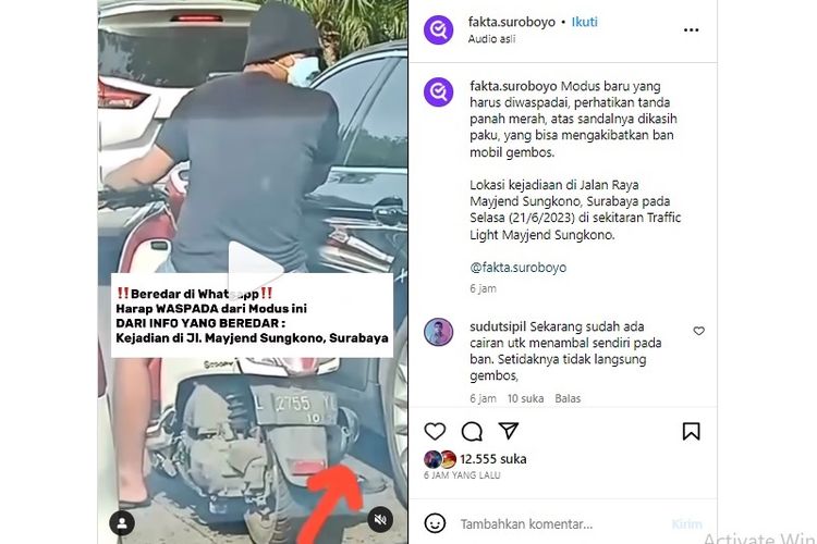 Waspada Modus Kejahatan Sandal Ditempel Paku, Begini Antisipasinya