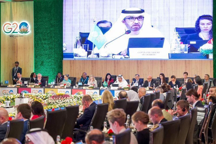 Presiden-Tertunjuk COP28 mendesak negara G20 untuk mempimpin dan menunjukkan solidaritas terhadap iklim.