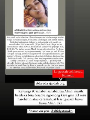 Selebgram Awkarin semprot netizen yang bicara asal soal kematian Laura Anna.