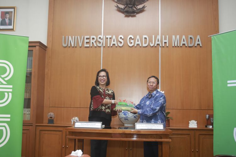 Grab dan UGM jalin kerja sama strategis.