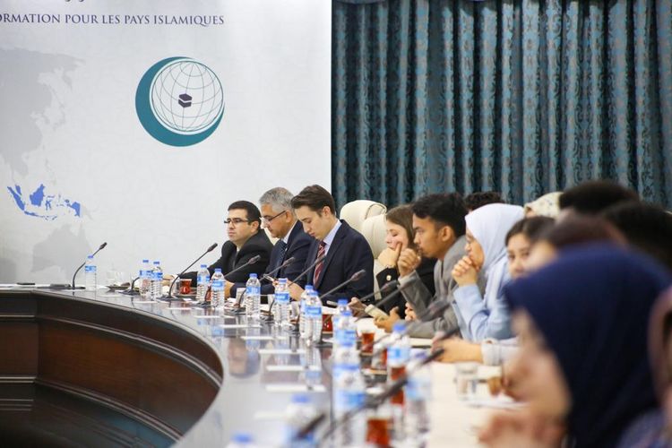 Suasana kegiatan Hari Pemuda Organisasi Kerjasama Islam (OKI) di wisma pelatihan Kemenpora Turki.