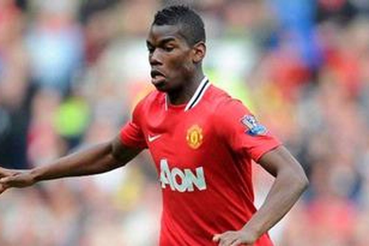 Pemain muda Manchester United, Paul Pogba.