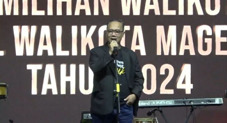 Aziz Minta Restu di Hadapan Massa, Terkait Pilkada Magelang?