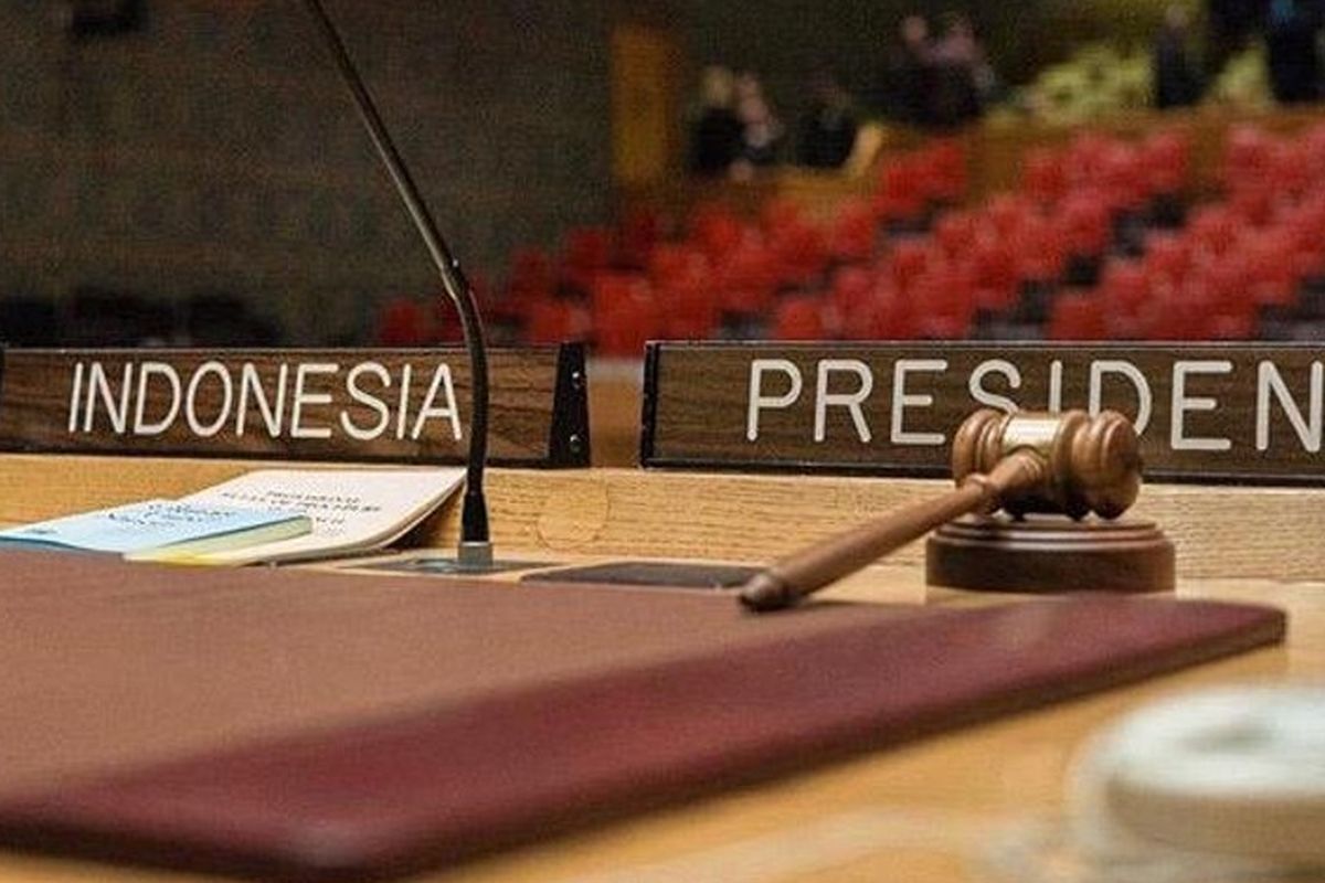 Indonesia akan menjalankan peran sebagai Presiden Dewan Keamanan Persatuan Bangsa-Bangsa (DK PBB) mulai 1 Mei hingga 31 Mei 2019.