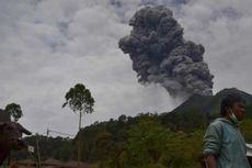 Sinabung Meletus Terus, Pengungsi Resah, Ketiadaan BPBD Karo Disoal