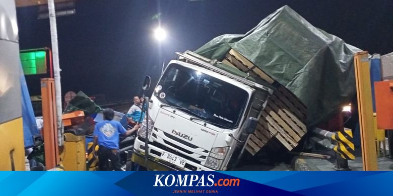 Menghilang Usai Kecelakaan, Ternyata Sopir Truk yang Tabrak Gardu Tol Ciawi 2 Dirawat