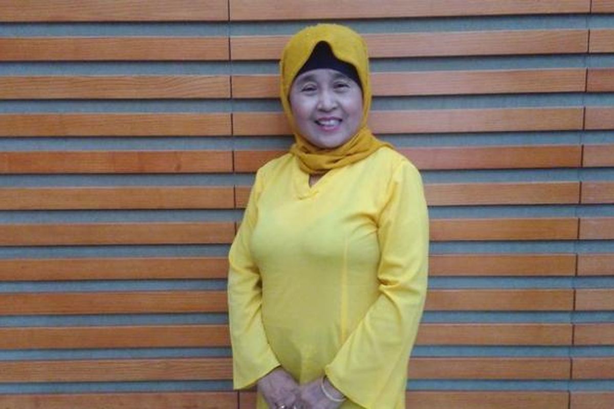Endang Widarti (56), survivor kanker serviks saat ditemui di RS Siloam TB Simatupang, Jakarta, Kamis (2/2/2017)