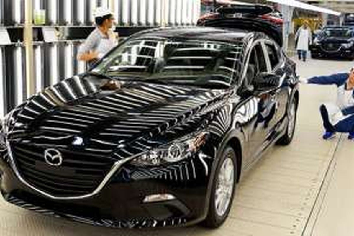 Pabrik baru Mazda di Salamanca, Mexico, mulai beroperasi pada 27 Februari 2014.