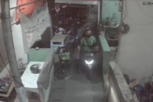 Sepeda Motor di Jakarta Utara Dicuri, Pelaku Kenakan Jaket Ojol