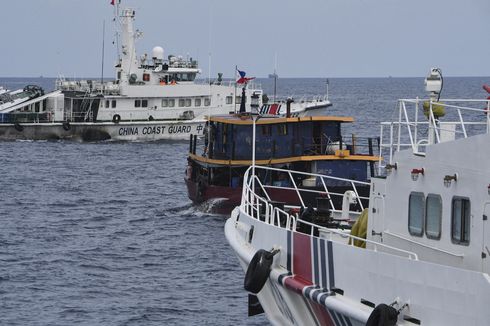 Sebut China Bangun Pulau Buatan di Laut China Selatan, Filipina Kerahkan Kapal