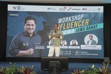 Gelar Workshop Influencer BUMN Ke-10 di Jawa Barat, Erick Thohir Dorong Influencer BUMN Kuasai Keterampilan Digital