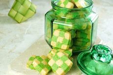 Resep Kue Ketupat Pandan untuk Lebaran, Kue Kering Isi Cokelat Lumer