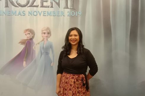 Cerita Griselda Sastrawinata Rancang Kostum Anna di Frozen 2