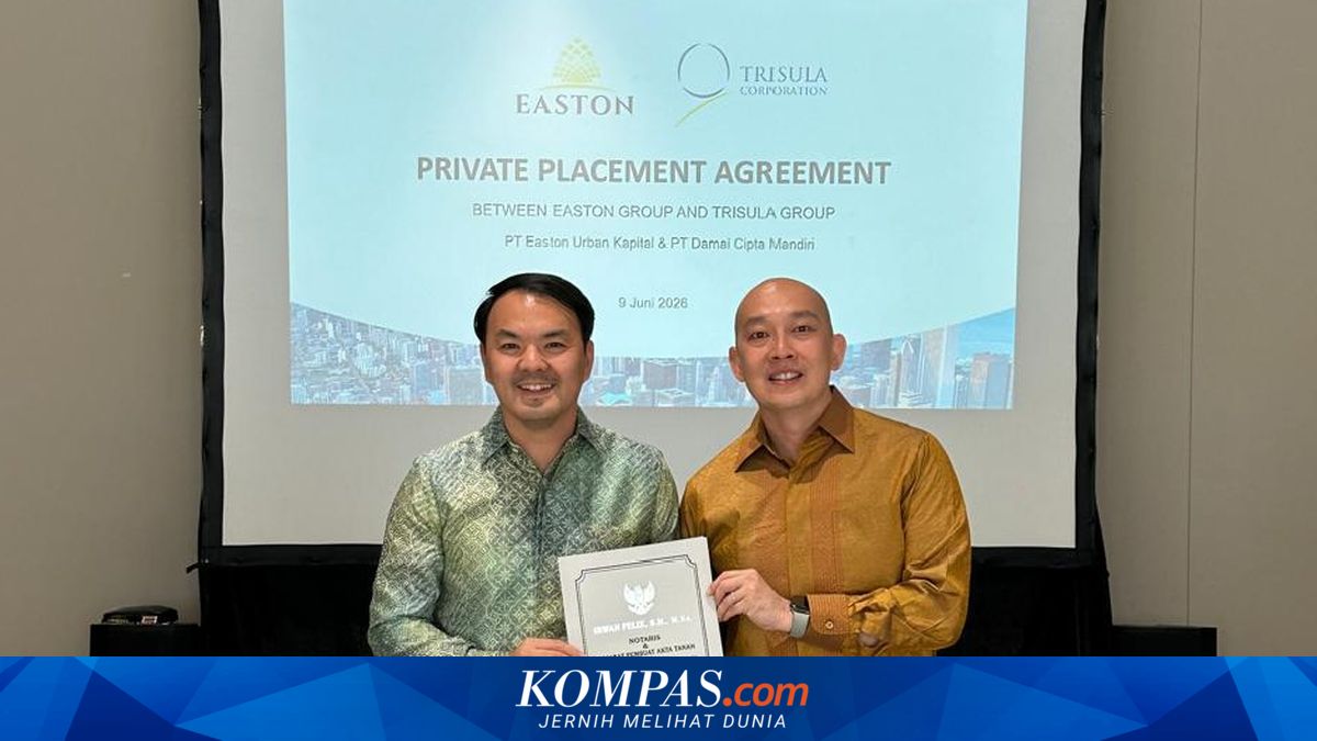 Trisula Group Resmi Masuk Jadi Pemegang Saham Easton Urban Kapital