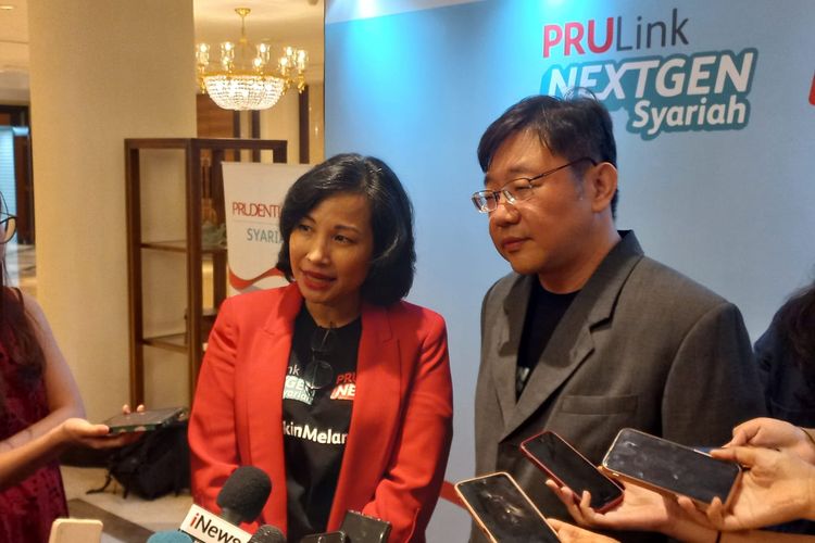 Konferensi pers Peluncuran PRULink NextGen dan PRULink NextGen Syariah, Jumat (26/5/2023).