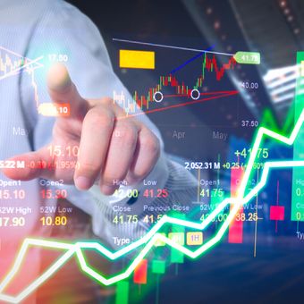 Ilustrasi saham. BREN dan BRMS masuk MSCI Index
