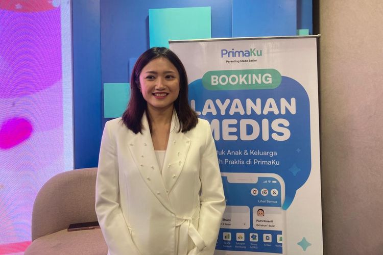 dr. Yuni Astria, Sp.A dalam konferensi pers Parenthood Institute 2025 di Jakarta Selatan pada Selasa (18/10/2025).