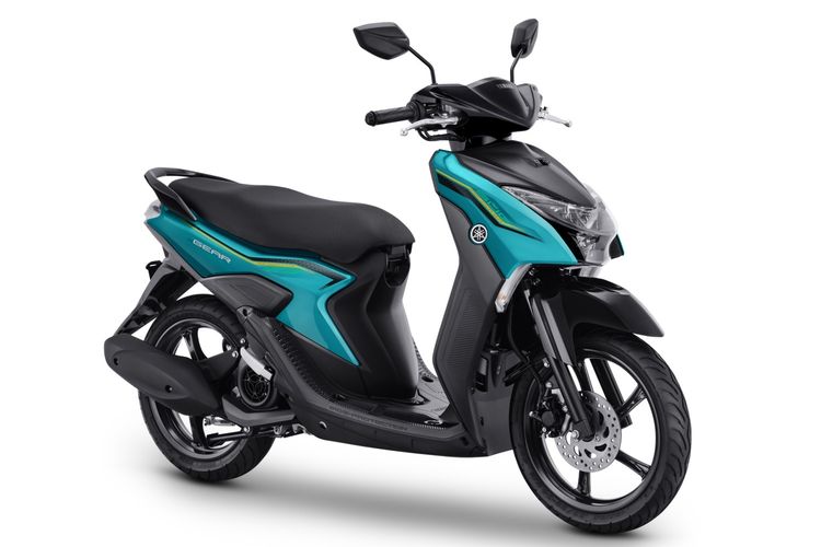 Yamaha Gear 125 warna Metallic Cyan