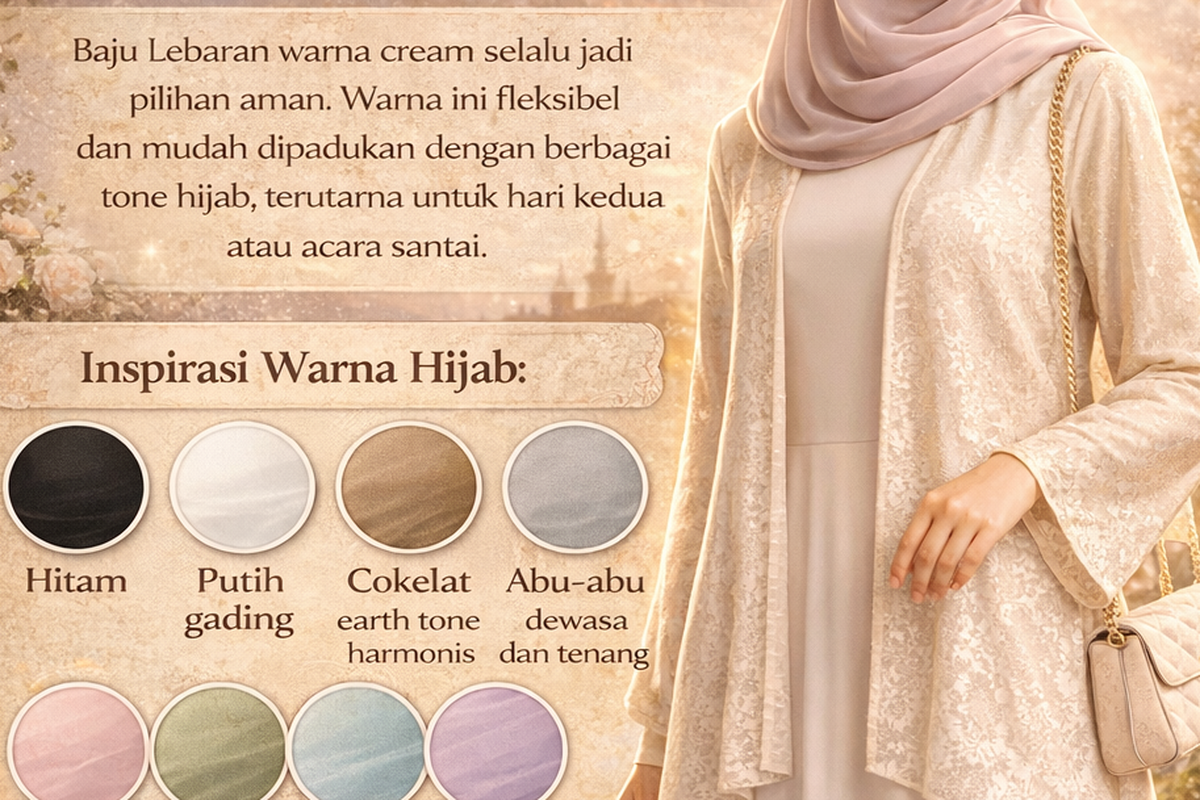 Cream Netral tapi Tetap Elegan