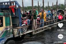 Jasa Angkut Kendaraan di Jalan Lintas Sumatera yang Terendam Banjir Pasang Tarif Mencekik