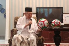 Ma'ruf Amin: Semoga Indonesia Bolanya Makin Bagus, Jangan jadi Tim KW Terus