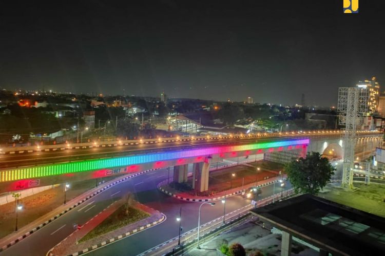 Flyover Purwosari di Surakarta