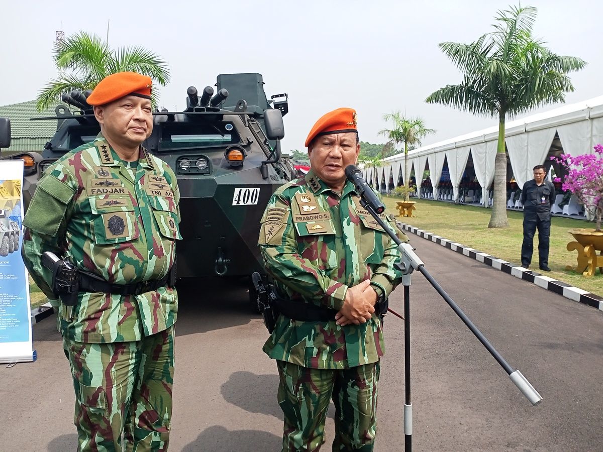 Prabowo Jadi Warga Kehormatan Kopasgat: Saya Bangga dan Akan Menjaga Marwah Kehormatan Korps Baret Jingga
