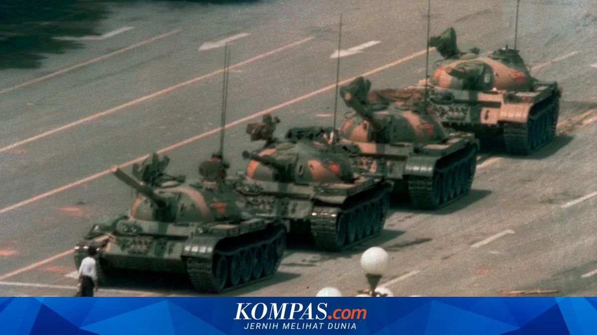 Misteri Si Manusia Tank (Tank Man) Dalam Peristiwa Tiananmen