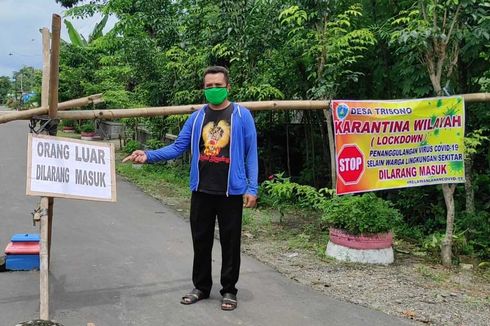 Warga Meninggal karena Covid-19, Pemerintah Desa Tutup Jalan Masuk dan Keluar Dusun