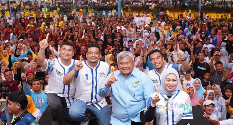Dukung Bobby-Surya di Pilkada Sumut, 3 Paslon Bupati Labuhanbatu Bentuk Relawan Pemenangan
