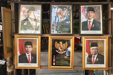 Foto Prabowo-Gibran Mulai Dijual Bebas di Semarang Meski Belum Dilantik