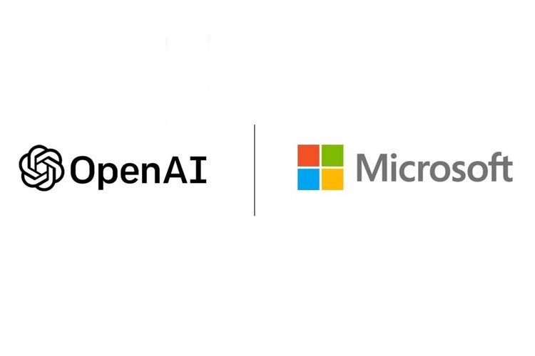 Ilustrasi logo OpenAI.