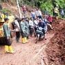 Tebing 50 Meter di Cianjur Longsor, Putuskan Akses Jalan, Rusak Sawah dan Saluran Air