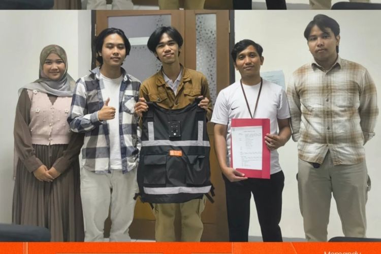 Tim Mahasiswa UPI Rancang Rompi Netravest, Bantu Tunanetra Kenali Objek Saat Berjalan hingga Nominal Uang