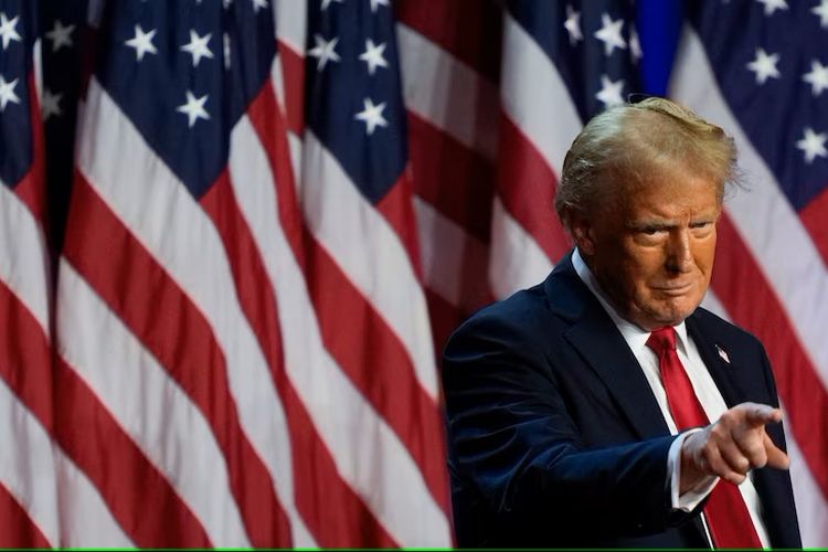 Donald Trump menang telak dalam Pilpres Amerika Serikat 2024.