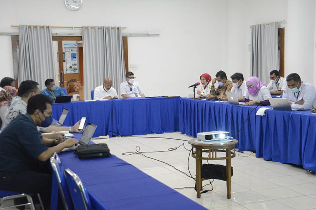 Sosialisasi penangkapan ikan terukur yang dilakukan oleh Kementerian Kelautan dan Perikanan (KKP) bersama para akademisi di Institut Pertanian Bogor (IPB), Sabtu (9/4/2022).