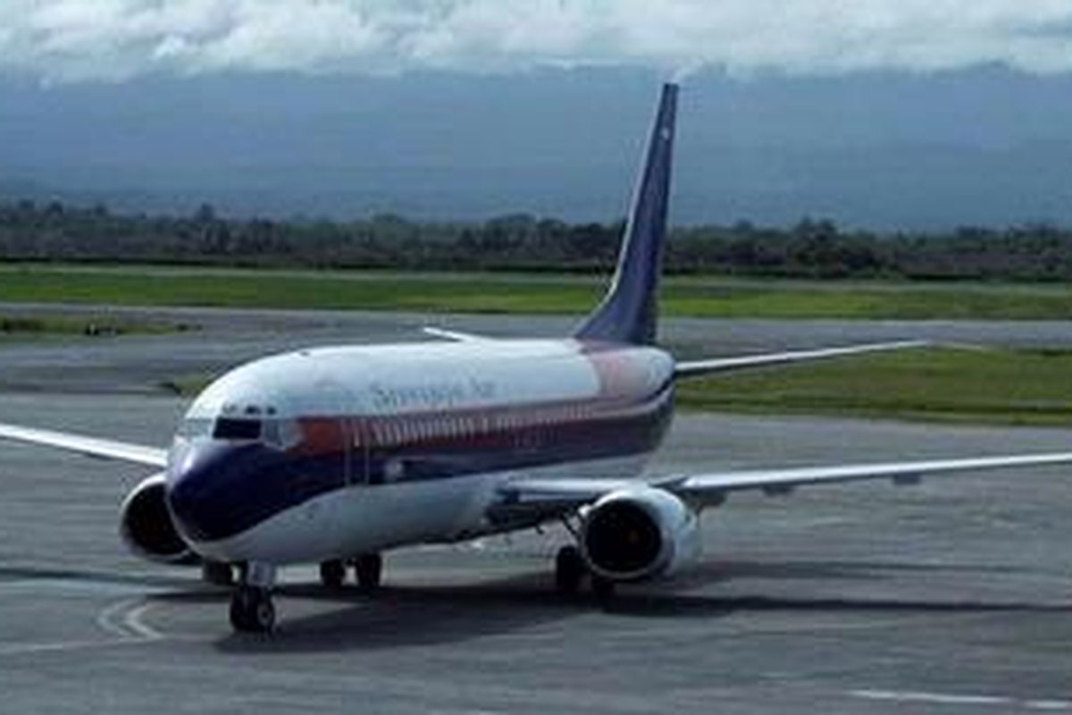 Pesawat Sriwijaya Air.