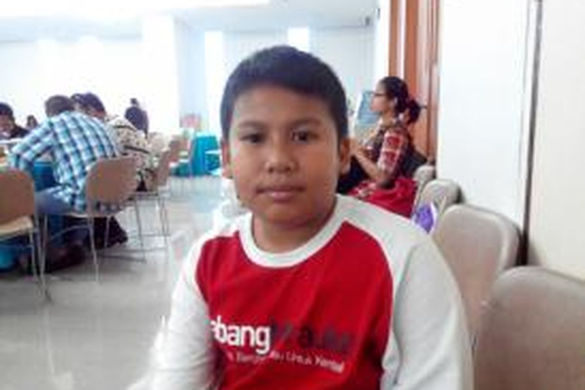 Ridho Abdul Malela, anak dari Nusa Tenggara Timur yang mengikuti program Sabang Merauke.